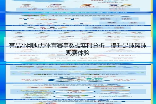 誉品小刚助力体育赛事数据实时分析，提升足球篮球观赛体验 | leyu